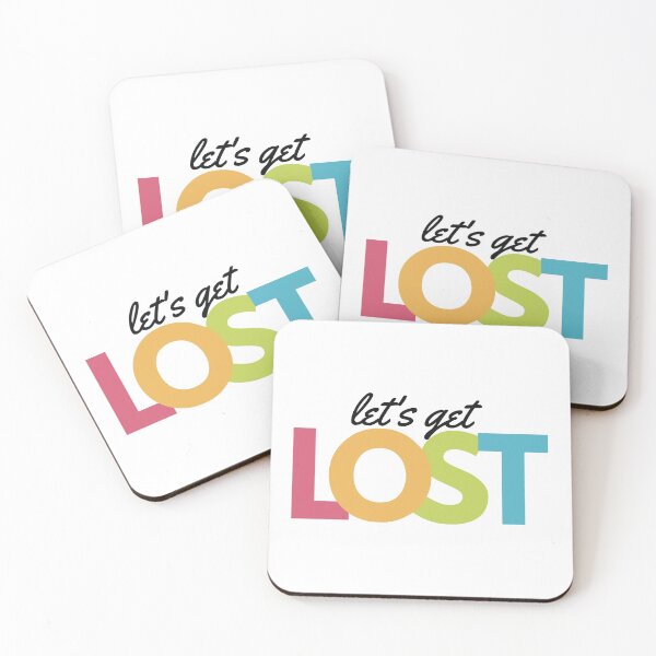 Item preview, Let's get lost! Black designed and sold by kamorim.