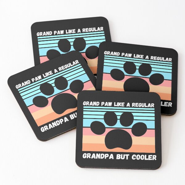 Item preview, Grand Paw Like A Regular Grandpa But Cooler designed and sold by AMINE  ★★★★★.