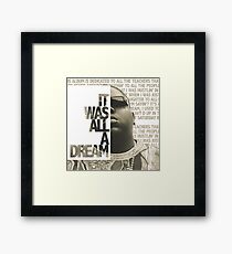 Notorious B.I.G Framed Print