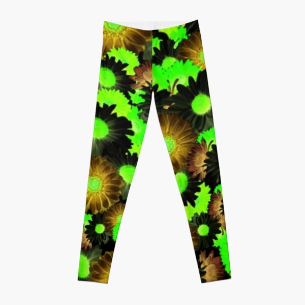 Neon floral Leggings