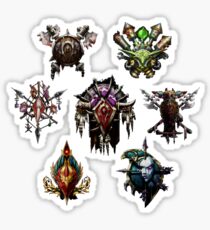 For the Horde! Sticker