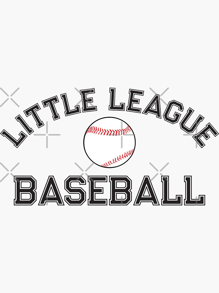 "Little League Baseball" Sticker for Sale by brynscully Redbubble