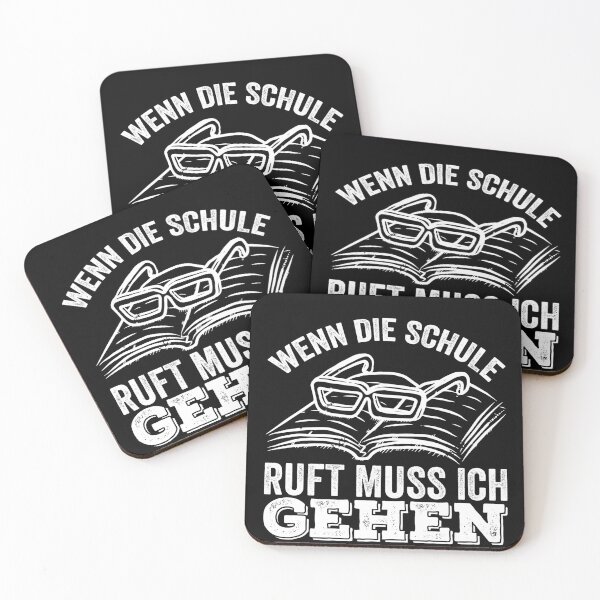 Item preview, WENN DIE SCHULE RUFT MUSS ICH GEHEN designed and sold by Spirit-Designs.