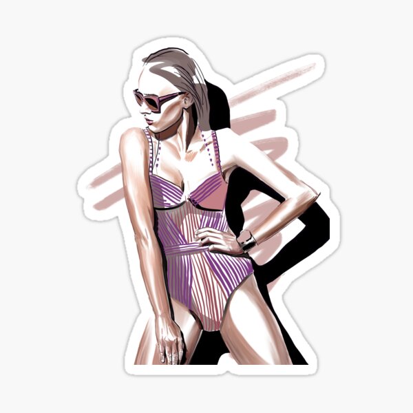 Girls just wanna have sun Sticker