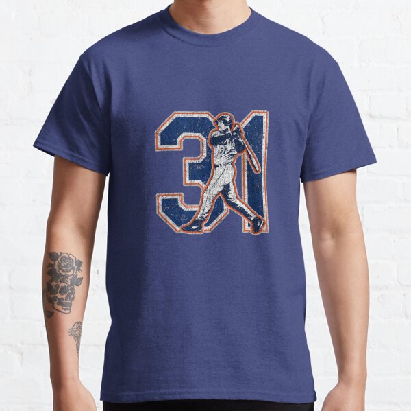 Nike Men's New York Mets Mike Piazza #31 Black T-Shirt