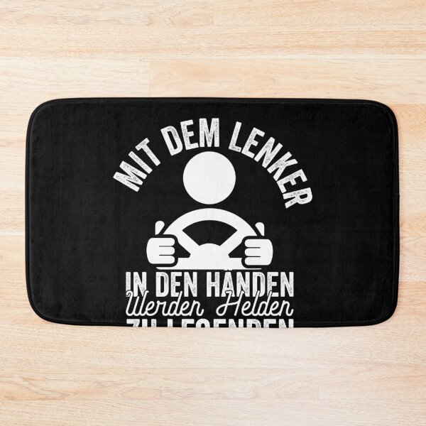 Item preview, MIT DEM LENKER IN DEN HAeNDEN WERDEN HELDEN ZU LEG designed and sold by Spirit-Designs.