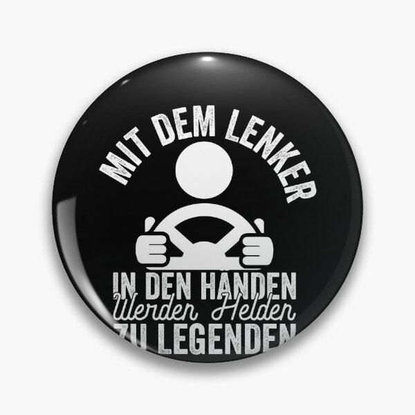 Item preview, MIT DEM LENKER IN DEN HAeNDEN WERDEN HELDEN ZU LEG designed and sold by Spirit-Designs.