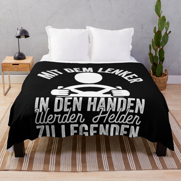 Item preview, MIT DEM LENKER IN DEN HAeNDEN WERDEN HELDEN ZU LEG designed and sold by Spirit-Designs.