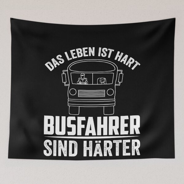 Item preview, DAS LEBEN IST HART BUSFAHRER SIND HAeRTER designed and sold by Spirit-Designs.
