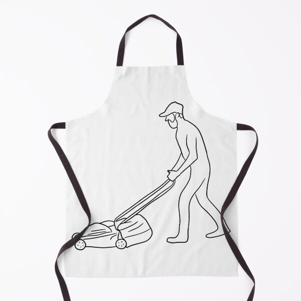 Item preview, Line art lawn mower  designed and sold by Antiope33.