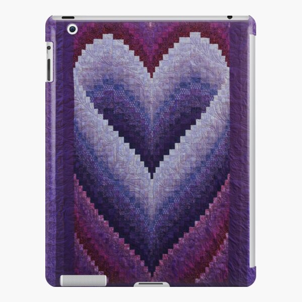 Honeymoon Heart Bargello Quilt iPad Snap Case