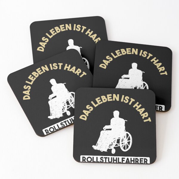 Artikelvorschau, DAS LEBEN IST HART ROLLSTUHLFAHRER SIND HÄRTER entworfen und verkauft von Spirit-Designs.