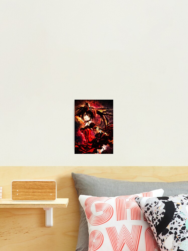 Kurumi Tokisaki Date A Live Clock for Sale by Spacefoxart