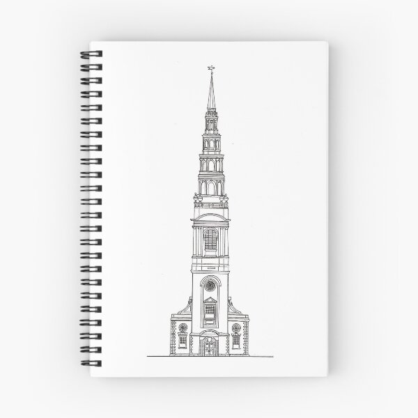 Item preview, St Bride's, Fleet street, London designed and sold by James Beaton.