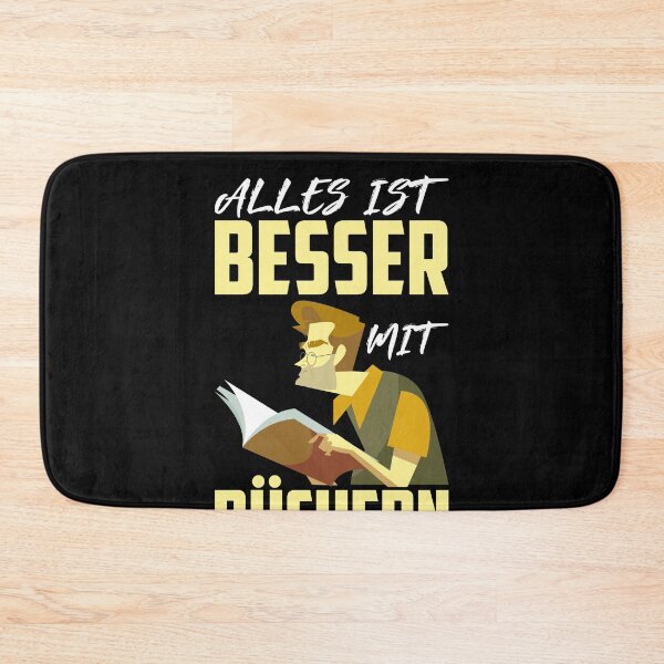 Item preview, ALLES IST BESSER MIT BUeCHERN designed and sold by Spirit-Designs.