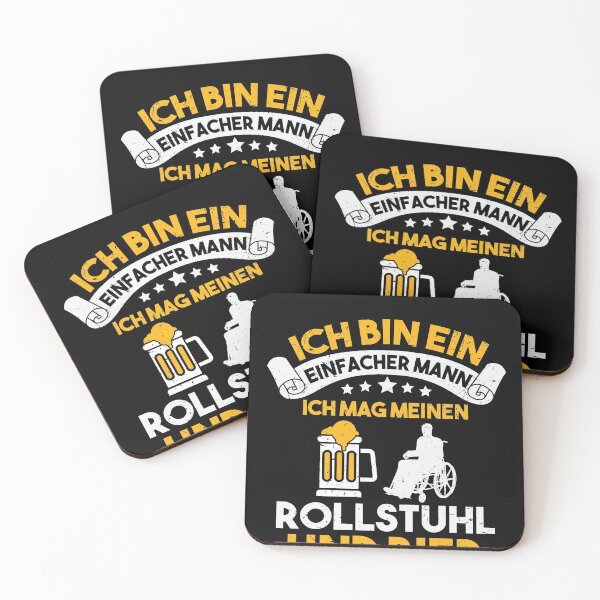 Artikelvorschau, ICH MAG MEINEN ROLLSTUHL UND BIER entworfen und verkauft von Spirit-Designs.