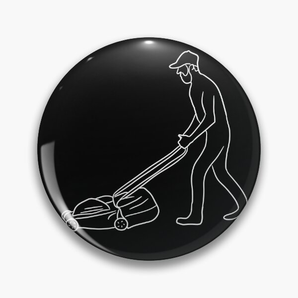 Item preview, Lawn mower White outline  designed and sold by Antiope33.