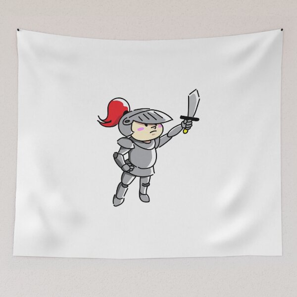 Item preview, Medieval cartoon knight designed and sold by NoelNimmad.
