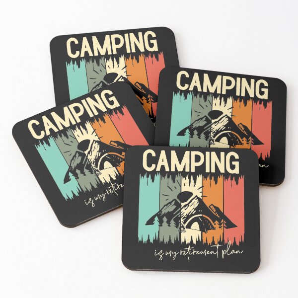 Item preview, Camping is my retirement plan retro | Camping camper |  Love camping designed and sold by Violet Treasures.