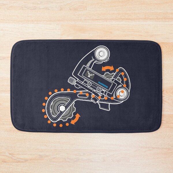 Item preview, Japanese Derailleur Gears Annotated White designed and sold by Dr Ed.
