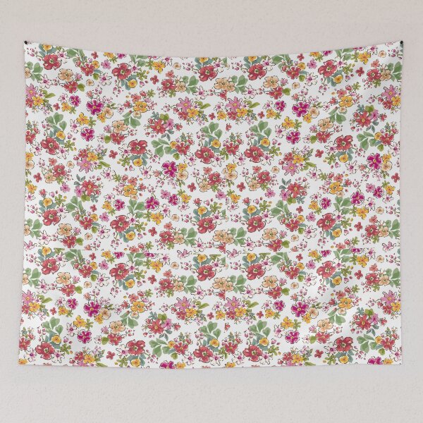Item preview, Classic Endless Flower Pattern designed and sold by SYNTASTIC.