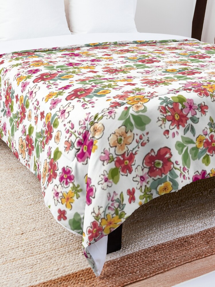 Disover Classic Endless Flower Pattern Quilt