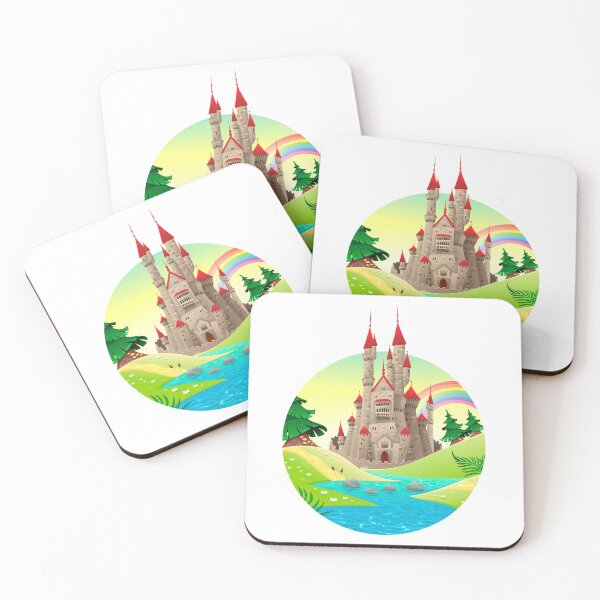 Item preview, Medieval - Rainbow Castle designed and sold by NoelNimmad.