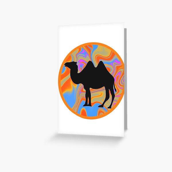 Crazy Camel Greeting Card