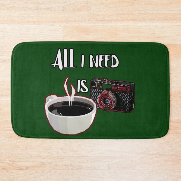 Item preview, All I need is coffee and my camera designed and sold by wonderfloral.
