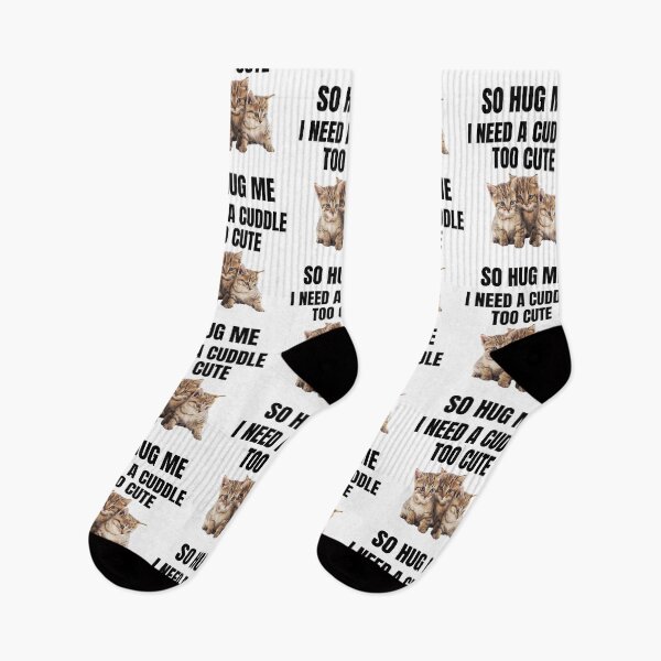 Item preview, THREE KITTENS, CUDDLE, TOO CUTE, HUG ME, CUTE MEME,  designed and sold by R B Chrystal.