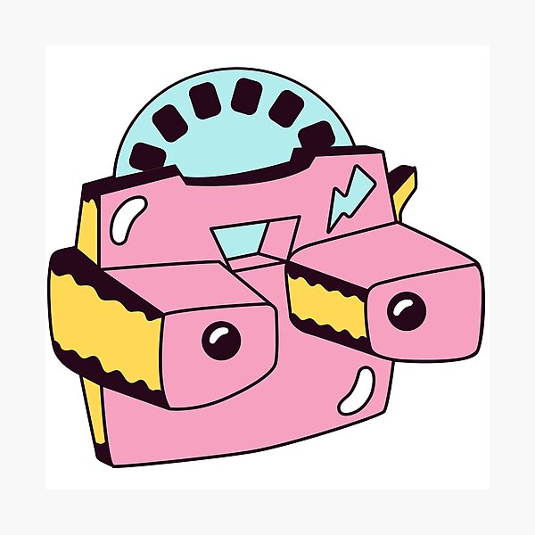 Item preview, 90s Retro Stereoscope  designed and sold by Veriepear.