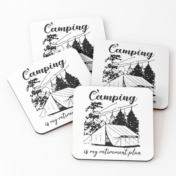 Item preview, Camping is my retirement plan | Camping camper |  Love camping designed and sold by Violet Treasures.
