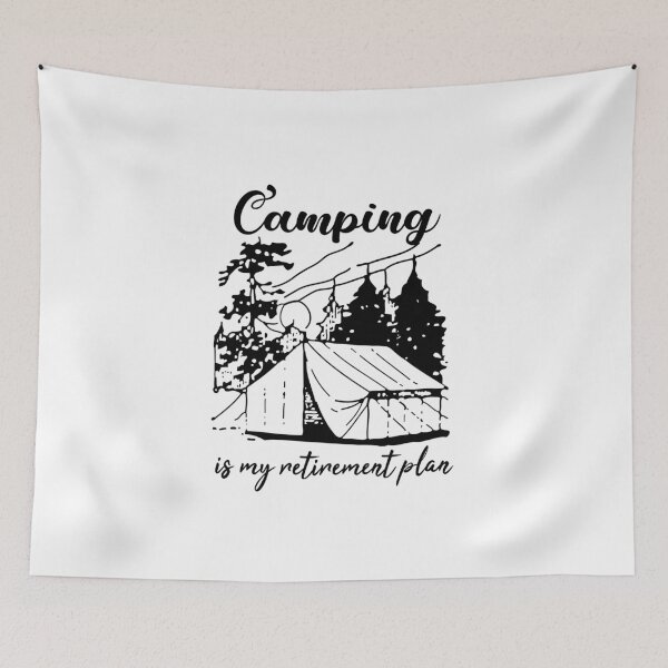 Item preview, Camping is my retirement plan | Camping camper |  Love camping designed and sold by Violet Treasures.