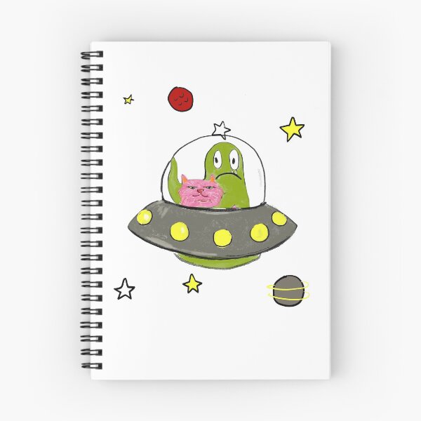 Item preview, Cat and Alien designed and sold by SelinaScerri.