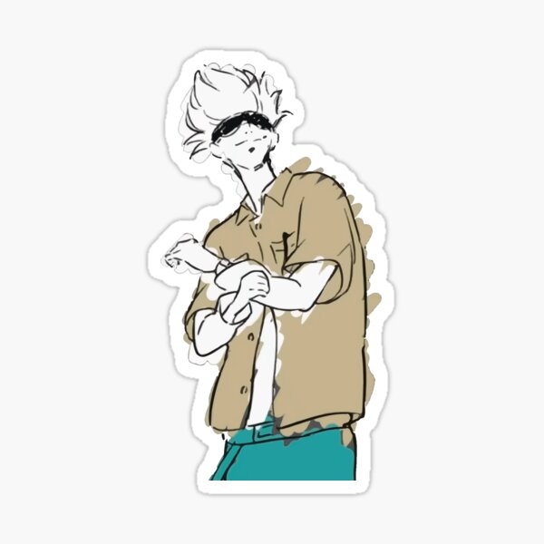 Gojo Satoru Jujutsu Kaisen Ending Dance Sticker