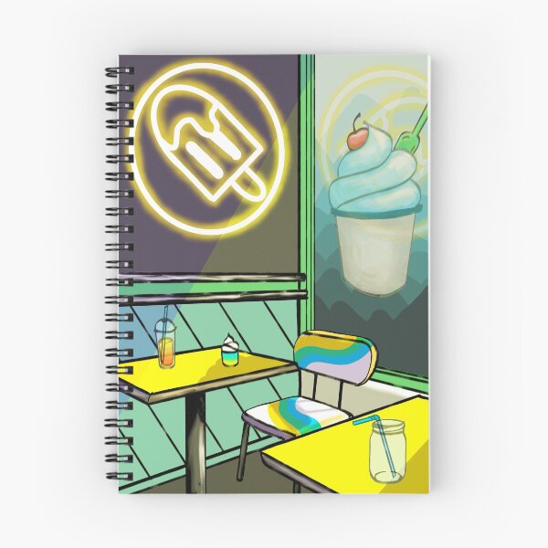 Item preview, Retro Ice-Cream Diner  designed and sold by NewtandThistle.