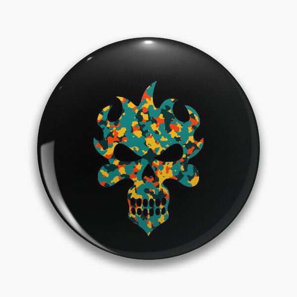 Item preview, Multi-Colored Hunting Skull Camouflage - Colorful Camo Design designed and sold by NECHSTORE.