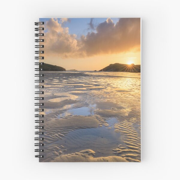Item preview, Setting sun at Porth Beach (Newquay) designed and sold by bitm2007.