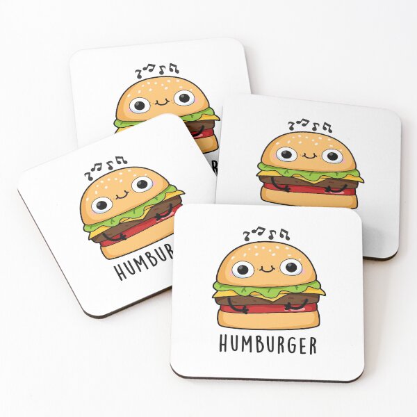Item preview, Humburger Funny Burger Puns  designed and sold by punnybone.
