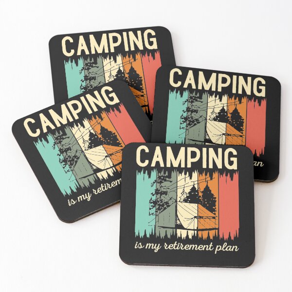 Item preview, Camping is my retirement plan retro | Camping camper |  Love camping designed and sold by Violet Treasures.