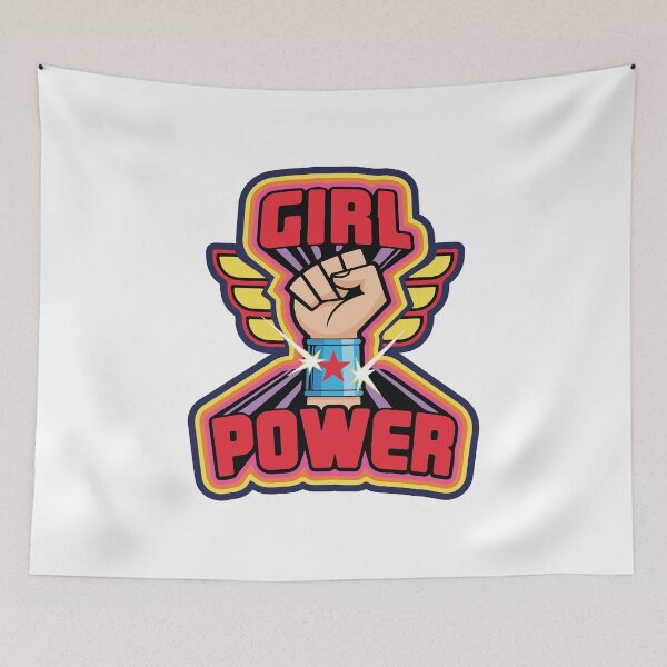 Item preview, girl power designed and sold by cremadesign.