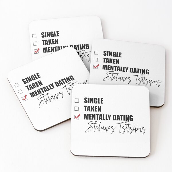 Item preview, Mentally Dating Stefanos Tsitsipas designed and sold by Bend-The-Trendd.