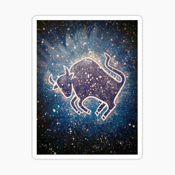 Stier, Sternzeichen Sticker