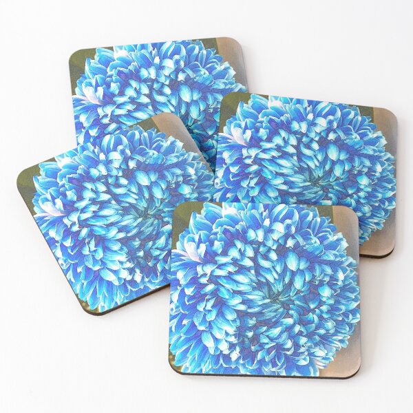 Item preview, BLUE VINTAGE STYLE FLOWER  designed and sold by Opalbluerose.