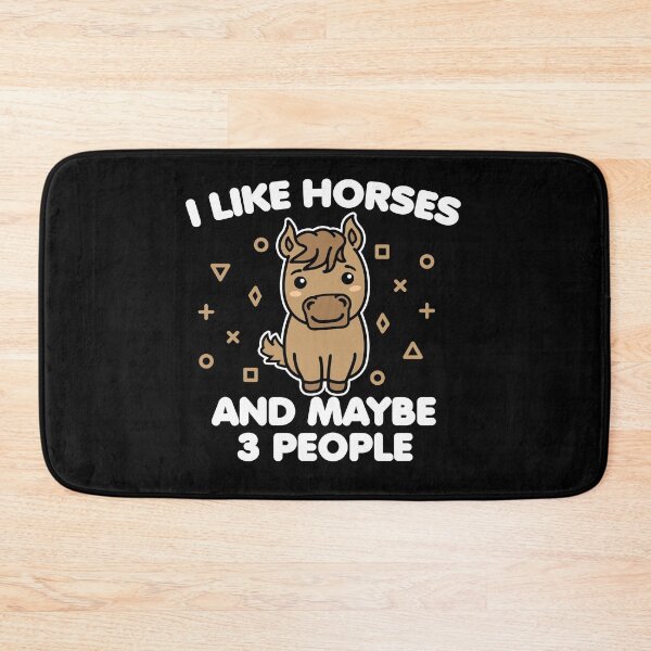 Item preview, I like horses and maybe 3 people designed and sold by 23mangoes.