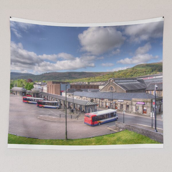 Item preview, Aberdare Market Hall and Bus Station designed and sold by hawkie.