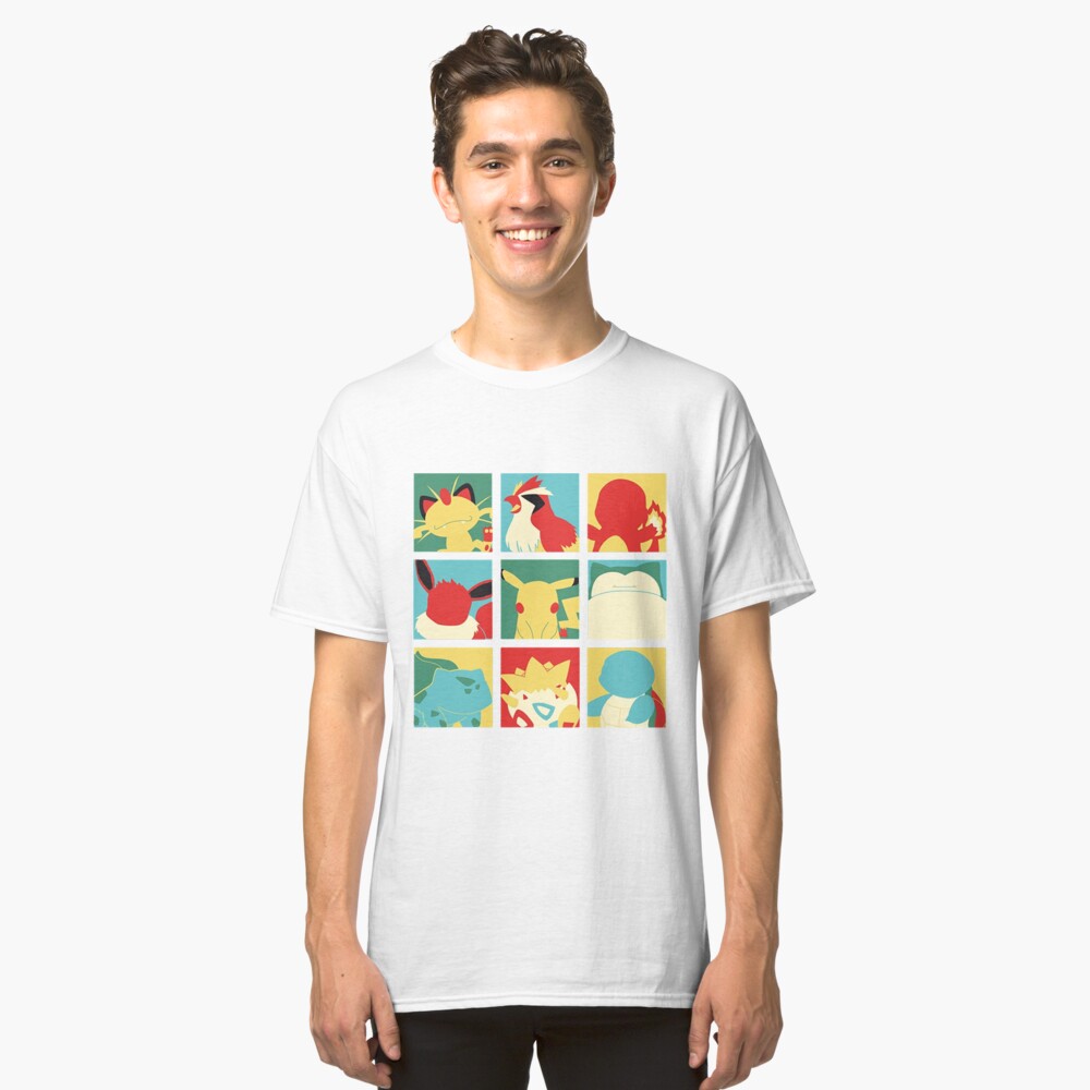 Pokepop Classic T-Shirt Front