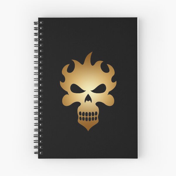 Item preview, Cool Scary Skull In Shiny Gold Color  designed and sold by NECHSTORE.