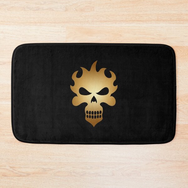Item preview, Cool Scary Skull In Shiny Gold Color  designed and sold by NECHSTORE.
