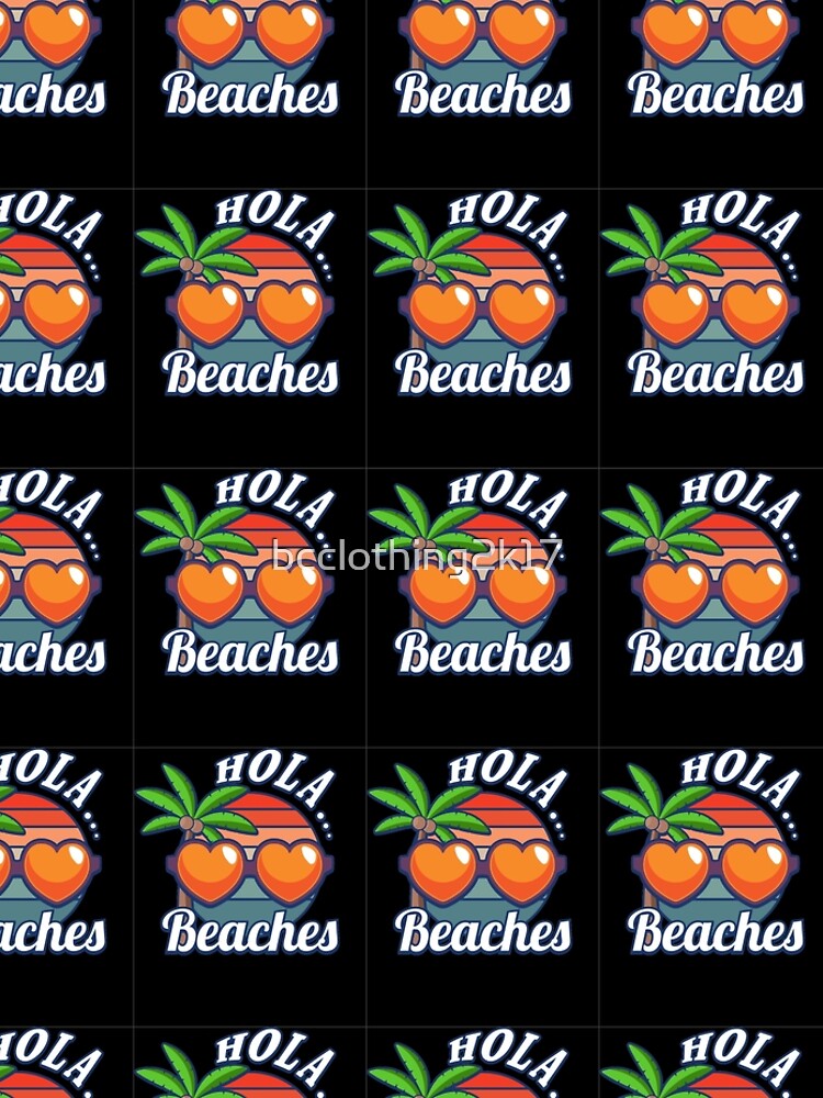 Discover Hola Beaches Palm Tree Summer Fun Beach Enthusiast Leggings